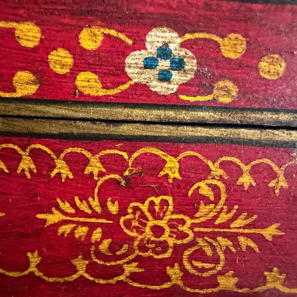 Cost Plus World Market Shekhawati Painted Box - Picture 6 of 9